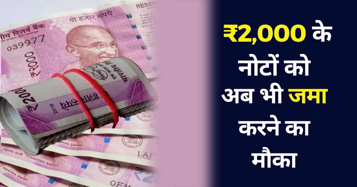 Rs 2,000 Notes Return: 98% ₹2,000 के नोट हुए वापस, अब भी जमा करने का मौका, यहां देखें तरीका 