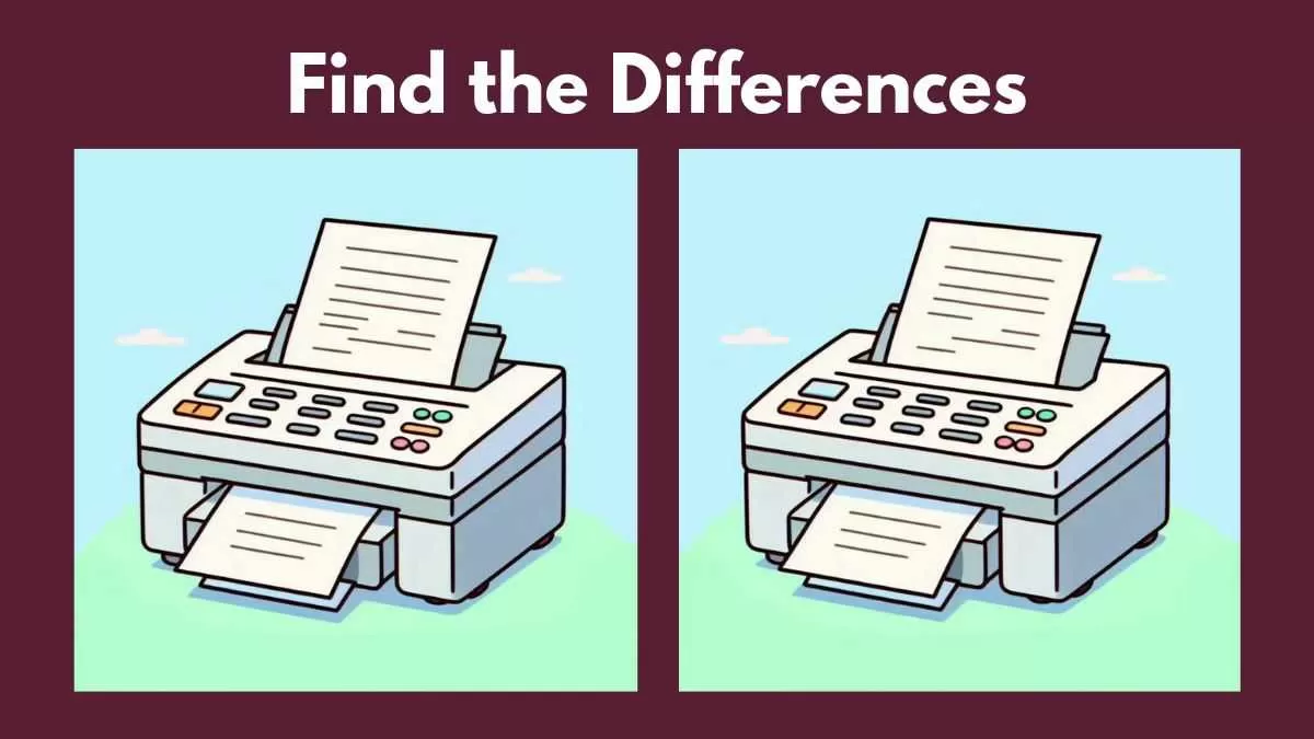 Spot the differences