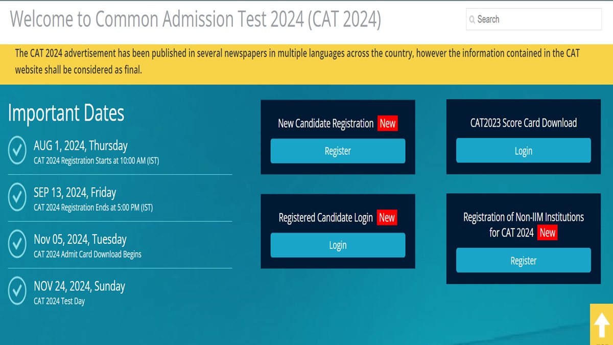 CAT 2024 Provisional Answer Key Out Today
