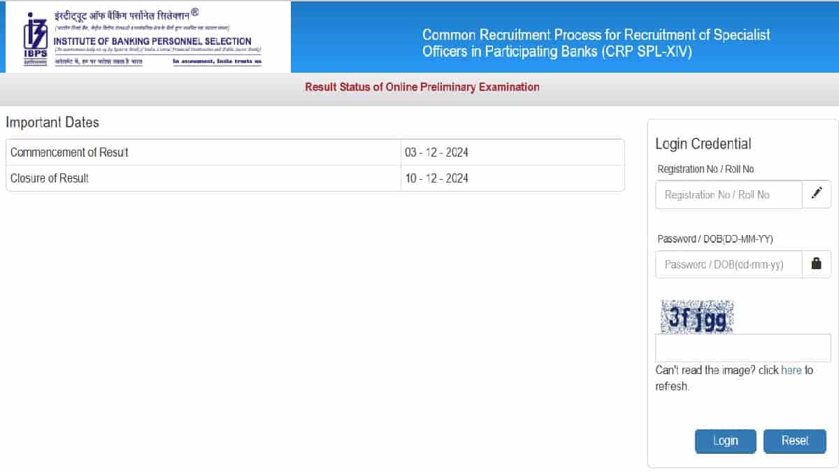 IBPS SO Result 2024 OUT at ibps.in: Download Selection List Here