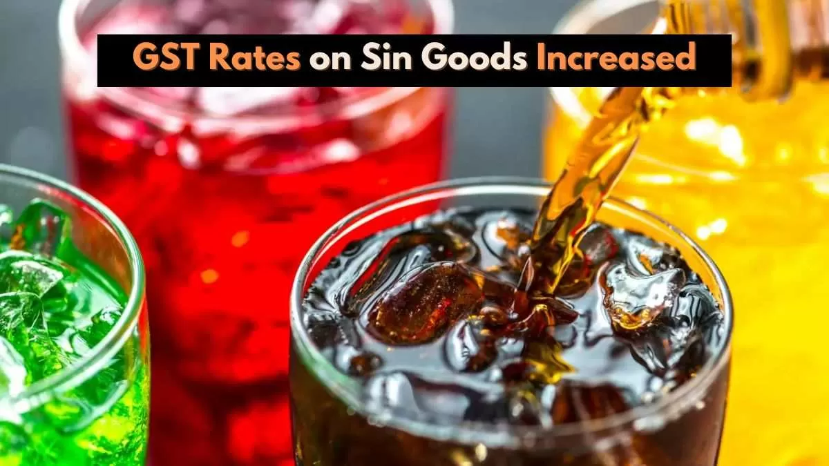 Along with the increase for "sin goods," there was also discussion on modifications to the GST system for clothing and other commodities.