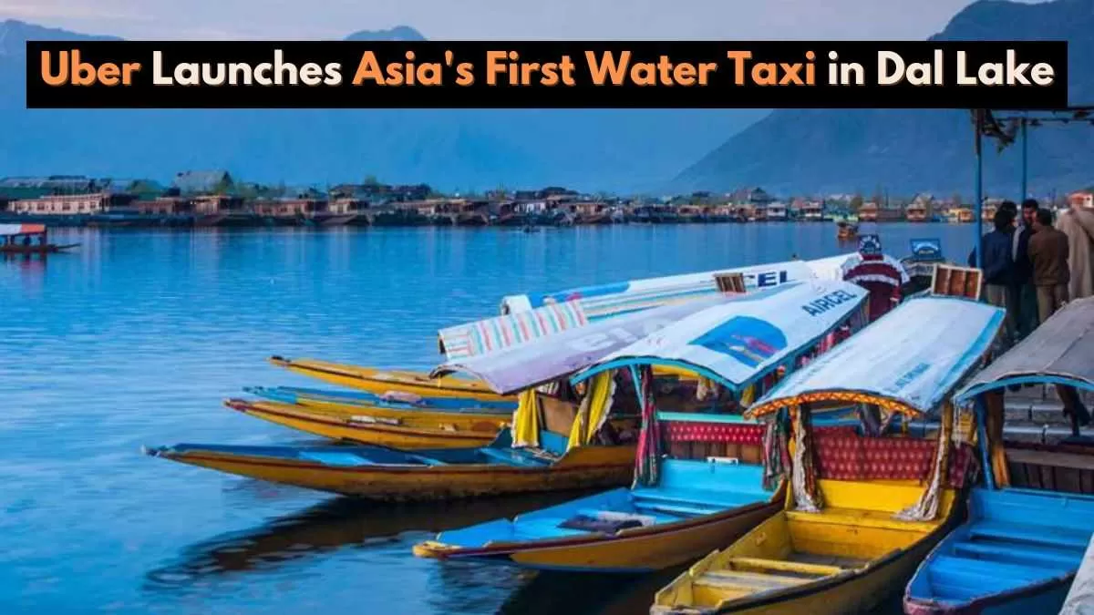 Up to four people can go from Shikara Ghat No. 16 on each Uber Shikara ride.