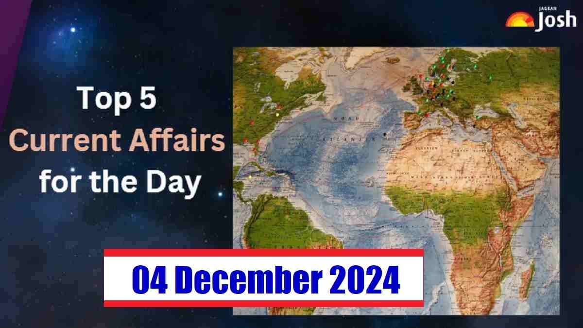 Top 5 Current Affairs of the Day for Govt. Jobs: 04 December 2024-Ratapani Tiger Reserve, Mission Mausam, Harimau Shakti, CINBAX And Others 