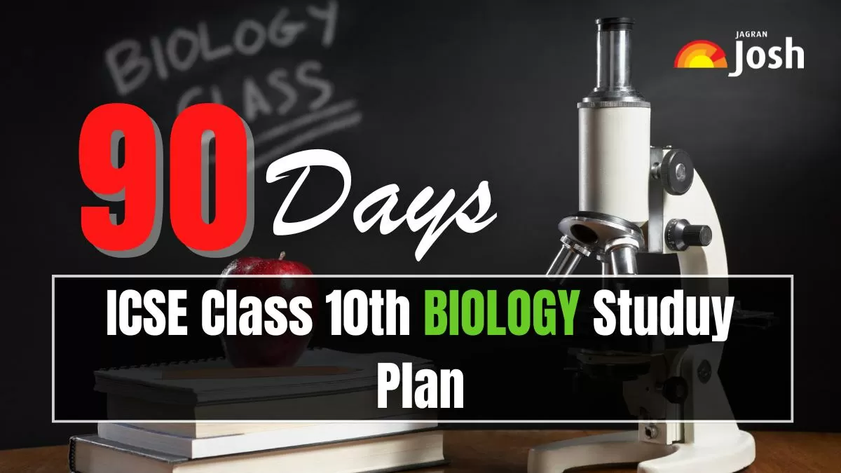 ICSE Class 10 Biology 90 Day Study Plan 2025 weekwise Strategy for