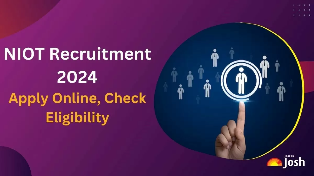 NIOT Recruitment 2024