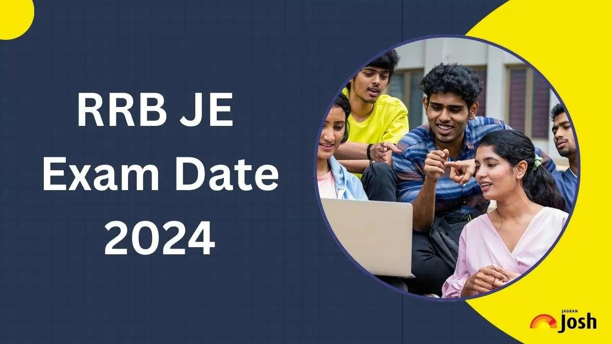 RRB JE Exam Date 2024