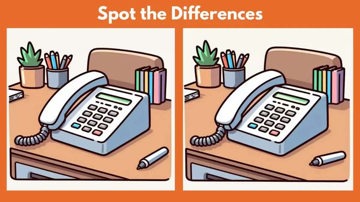 Spot 3 Differences Between The Office Desk Pictures In 17 Seconds Spot 3 Differences Between The Office Desk Pictures In 17 Seconds