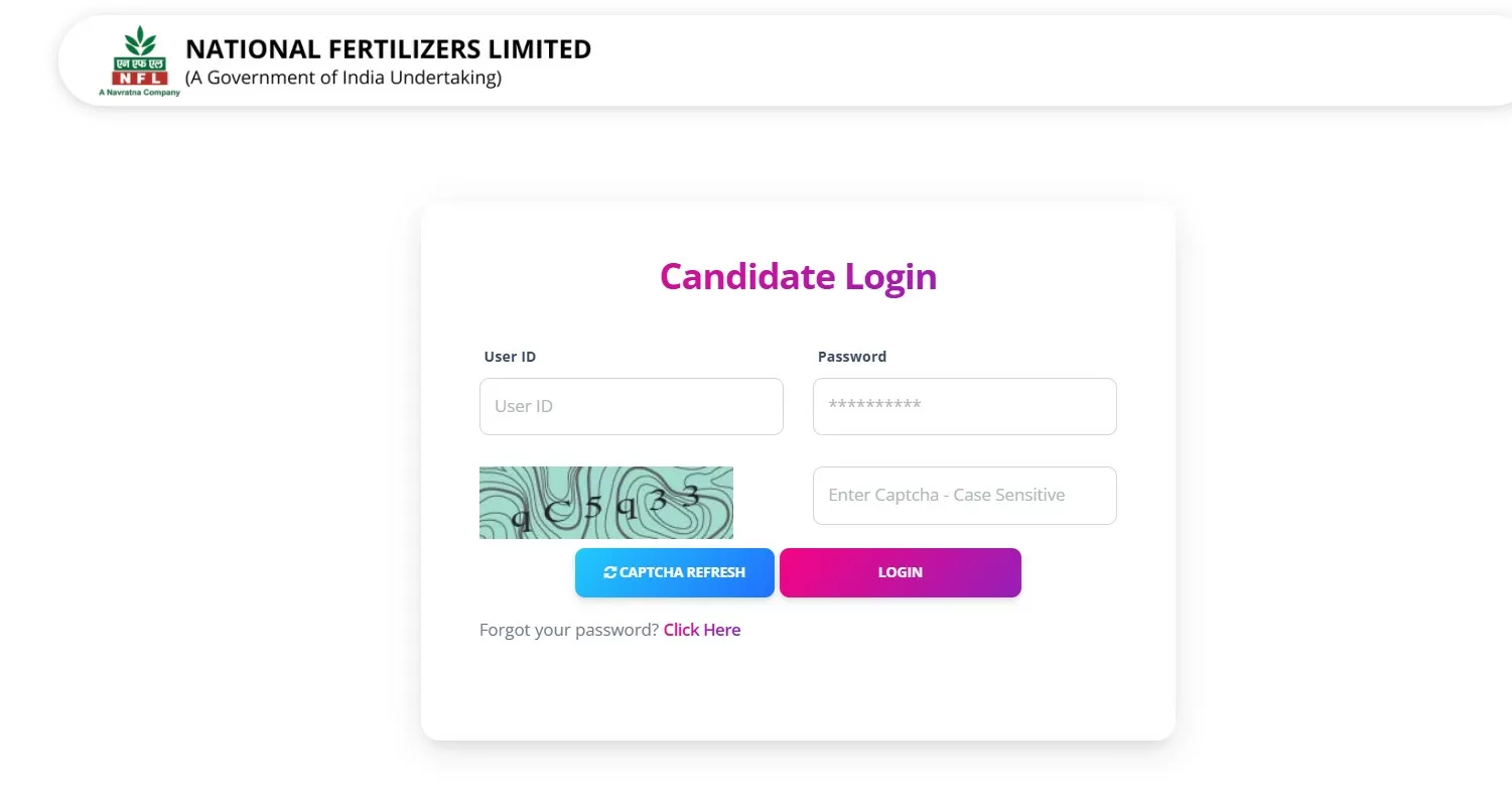 NFL Non Executive Admit Card 2024 OUT