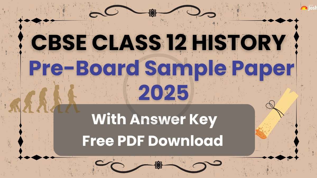 CBSE Class 12 History Pre-Board Sample Paper 2025 with Solution, Download Free PDF
