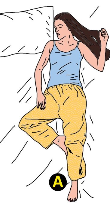 sleeping on back personality traits