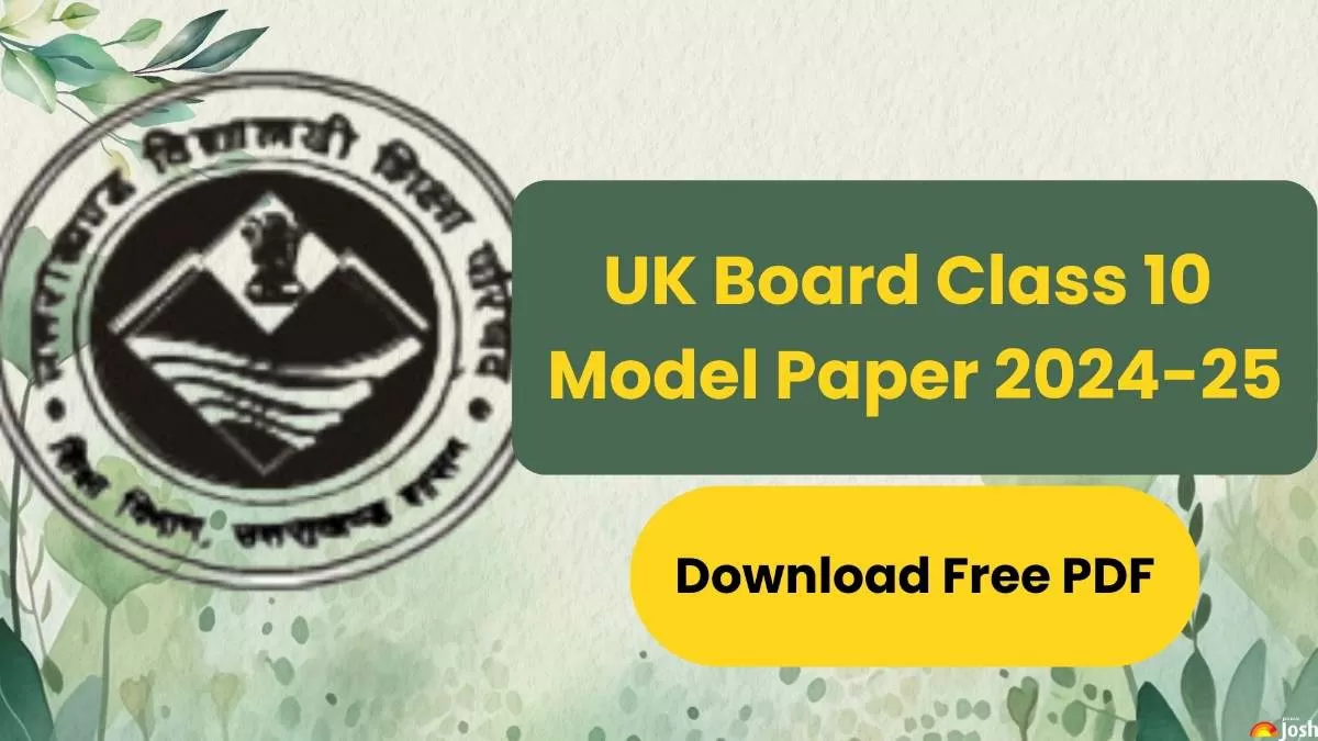Get direct link to download Class 10 Subject-wise Model paper for UK Board. 