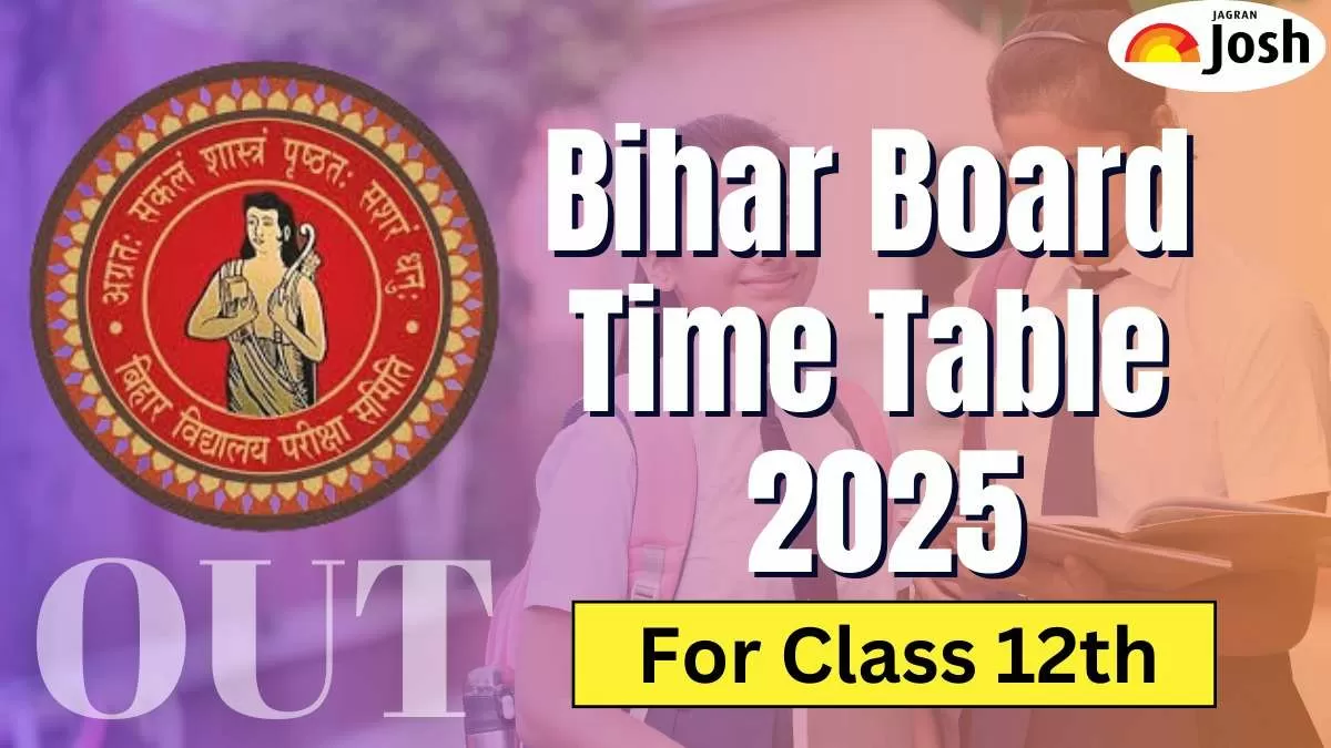 Download Bihar Board Class 12 Exam Date 2025 in PDF