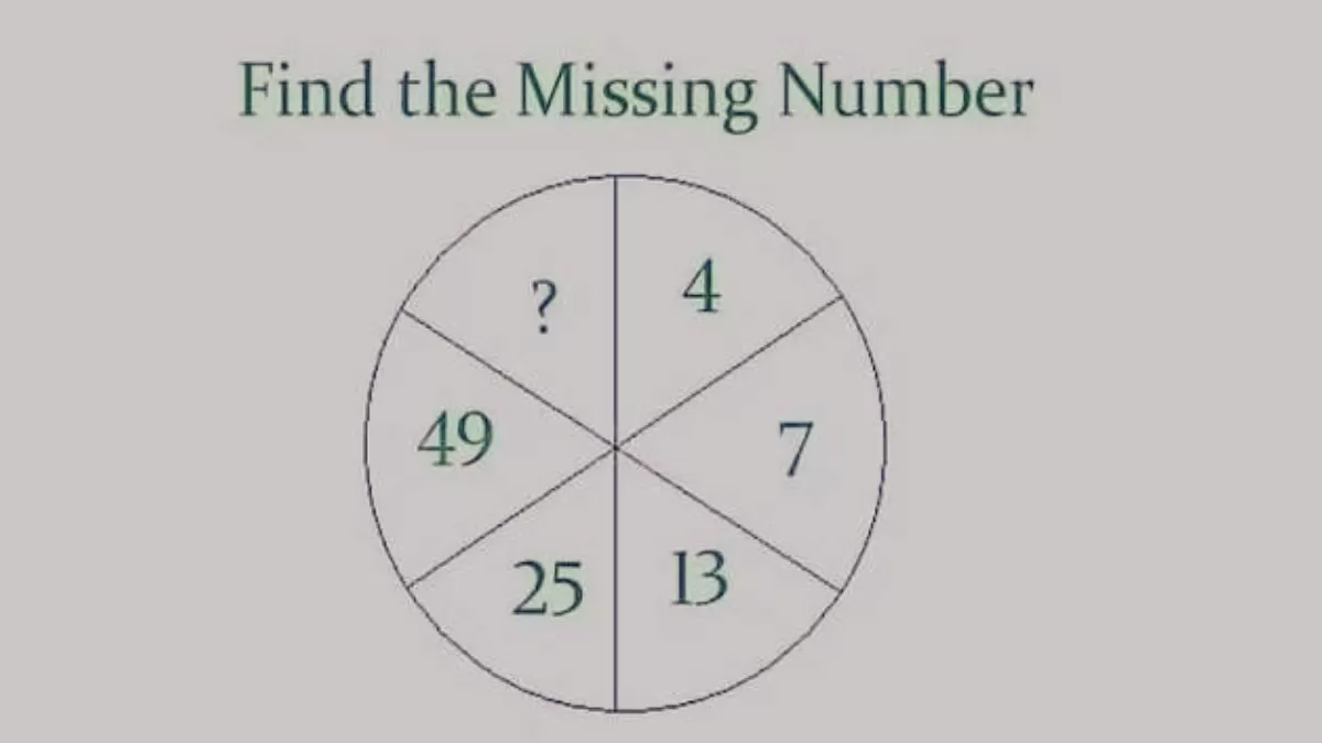 Find the missing number