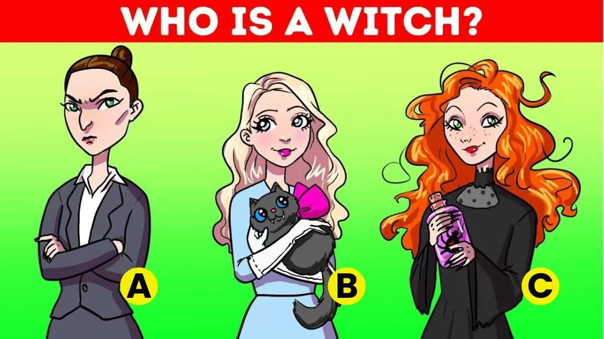 Spot the witch. 