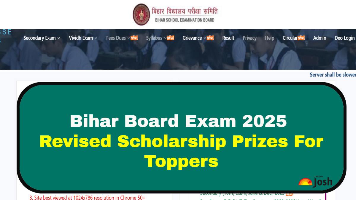 Bihar Board Exam 2025: Increased Prizes for Class 10 and 12 Toppers