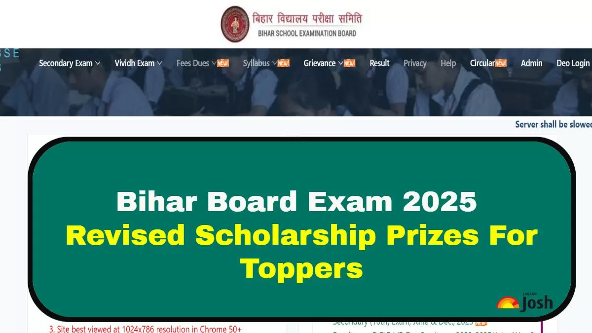 Bihar Board Exam 2025: Top Scorers to Get INR 2 Lakh