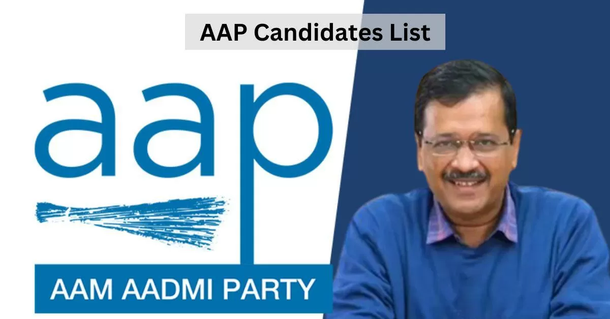 AAP Candidates List for Delhi Assembly Election 2025