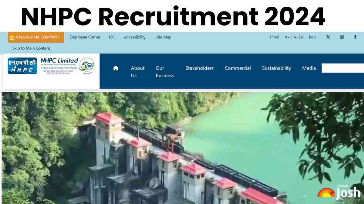 NHPC Recruitment 2024: नेशनल हाइड्रो पॉवर कारपोरेशन में ट्रेनी ऑफिसर के पदों पर निकली भर्ती, यहाँ देखें योग्यता और आवेदन प्रक्रिया  
