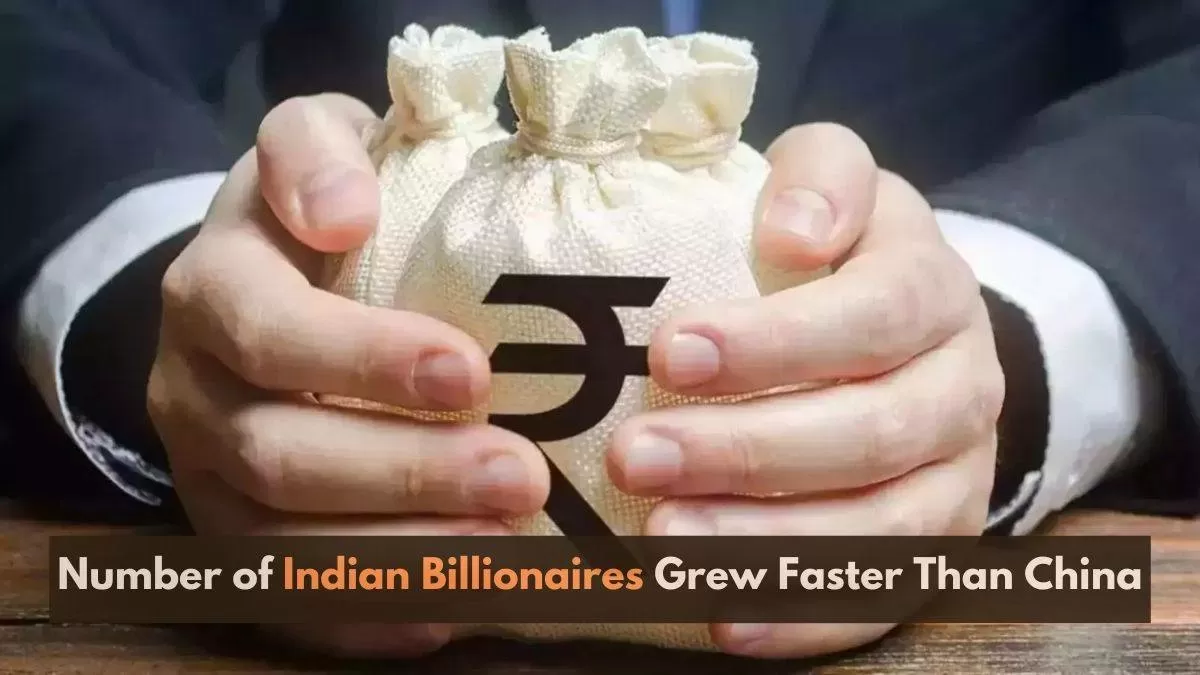 India's billionaire count has jumped by over 20% in the last year, reaching 185 in 2024.