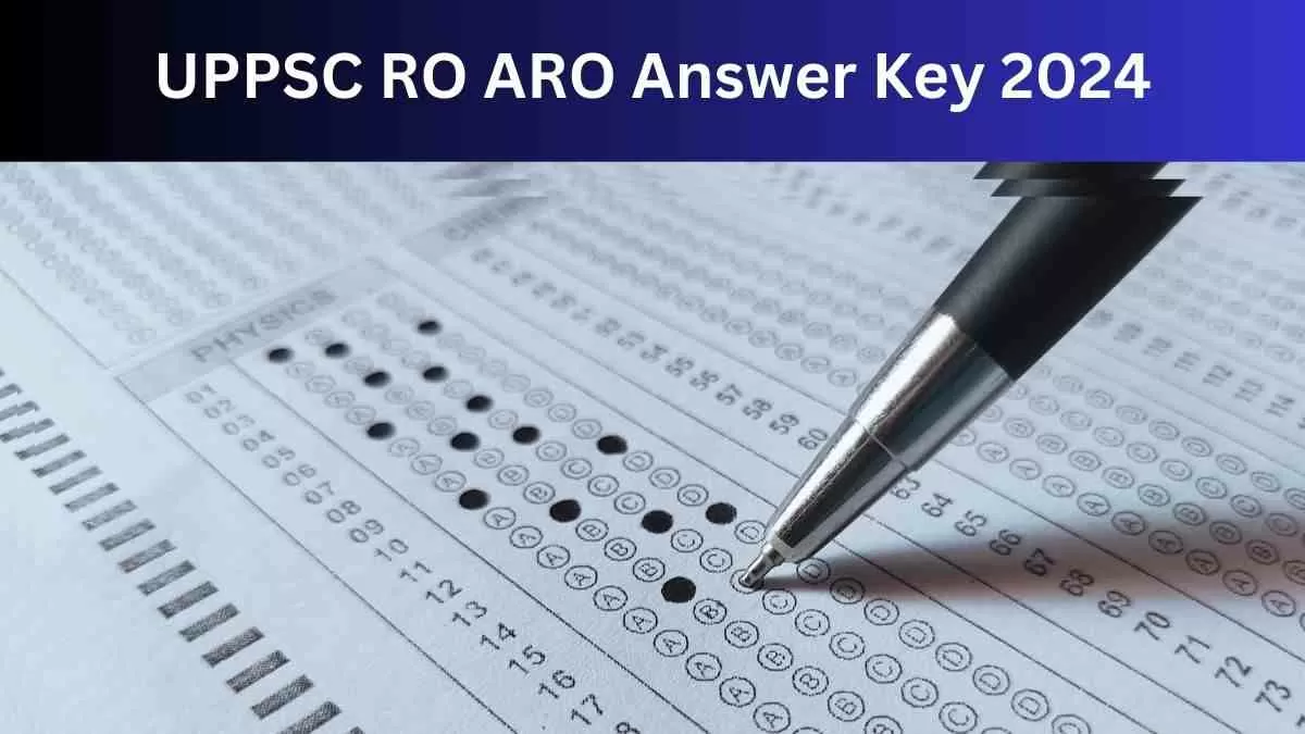 Uppsc Ro Aro Answer Key 2024 यहाँ चेक करें आरओ एआरओ परीक्षा की अनौपचारिक उत्तर कुंजी 5601