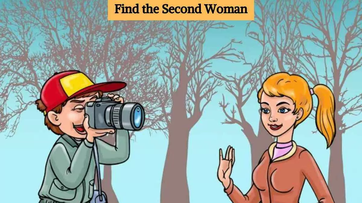Find the second woman