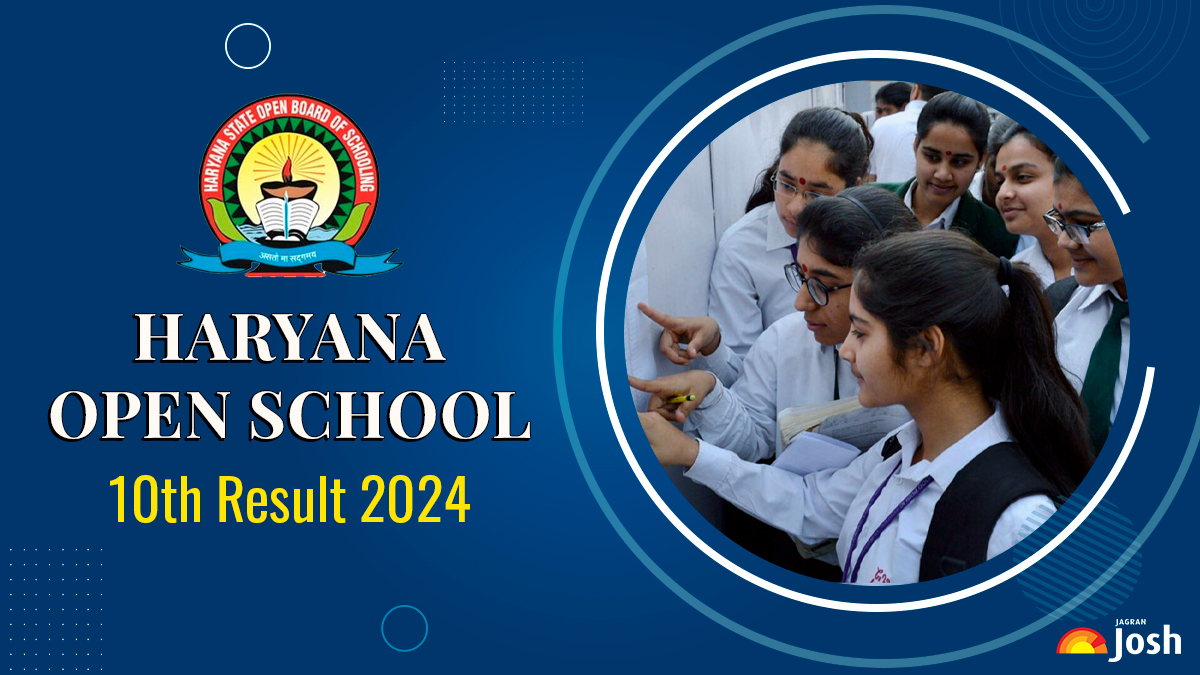 Haryana Open School 10th Result 2024 
