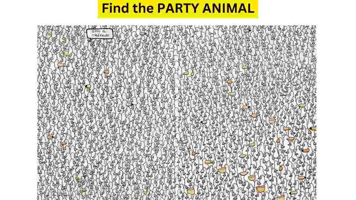 Brain Teaser IQ Test: Spot & Find The PARTY ANIMAL Hidden Among Pelicans In 19 Seconds. Hurry Up!