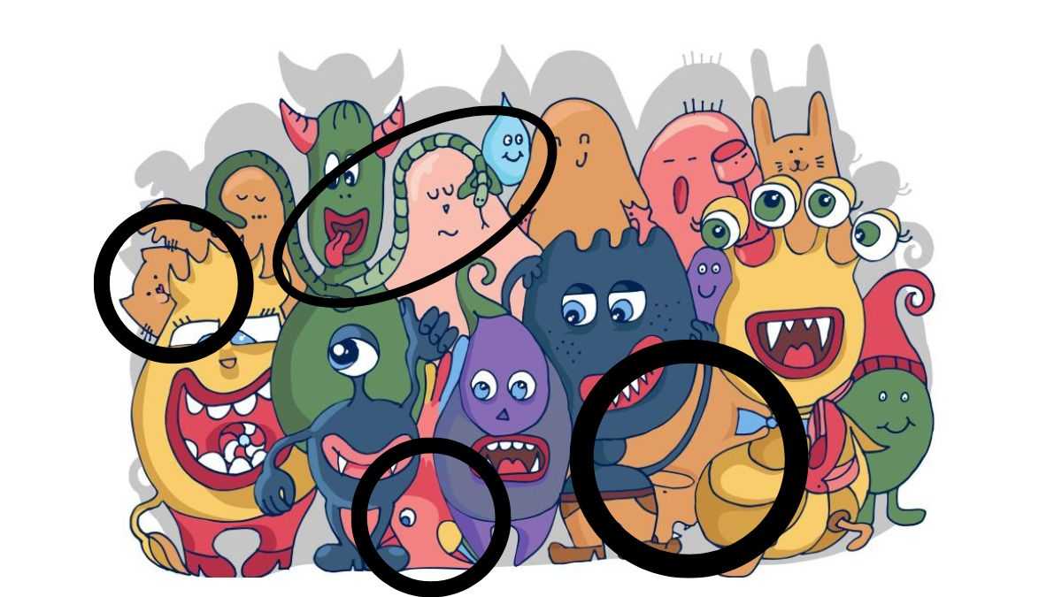 the animals are hidden here