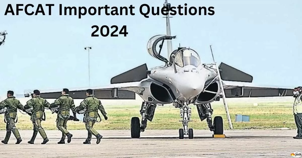 AFCAT Important Questions 2024
