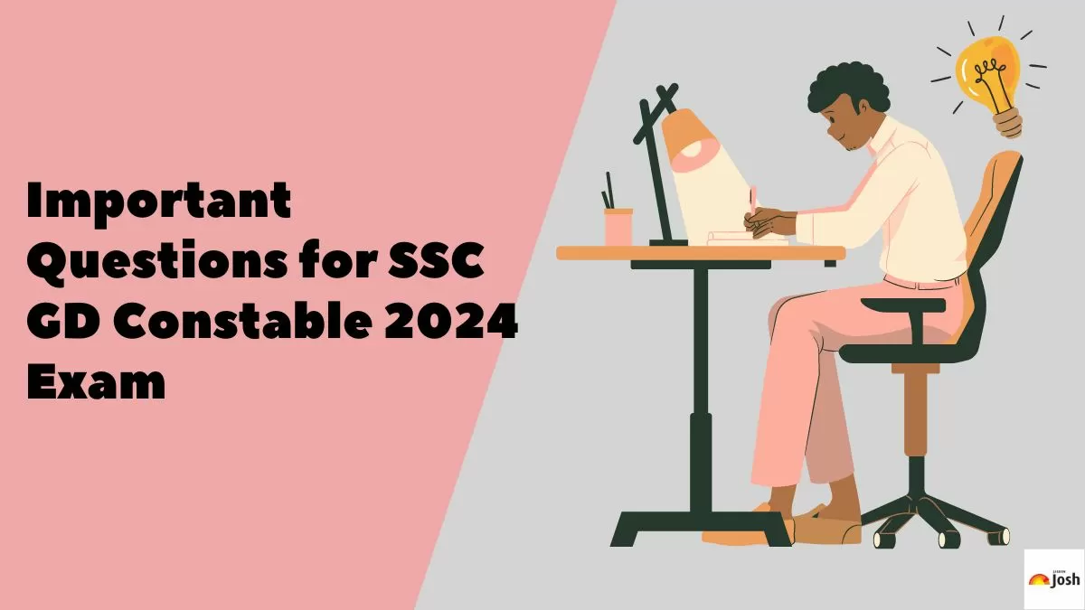 Check the subject-wise SSC GD Constable Important Questions 2024 here.