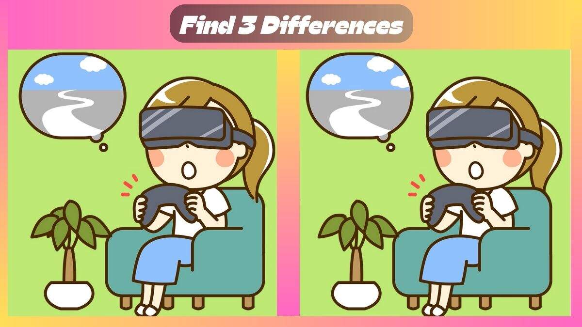 Find 3 Differences In 34 Seconds In Virtual Gaming Scene