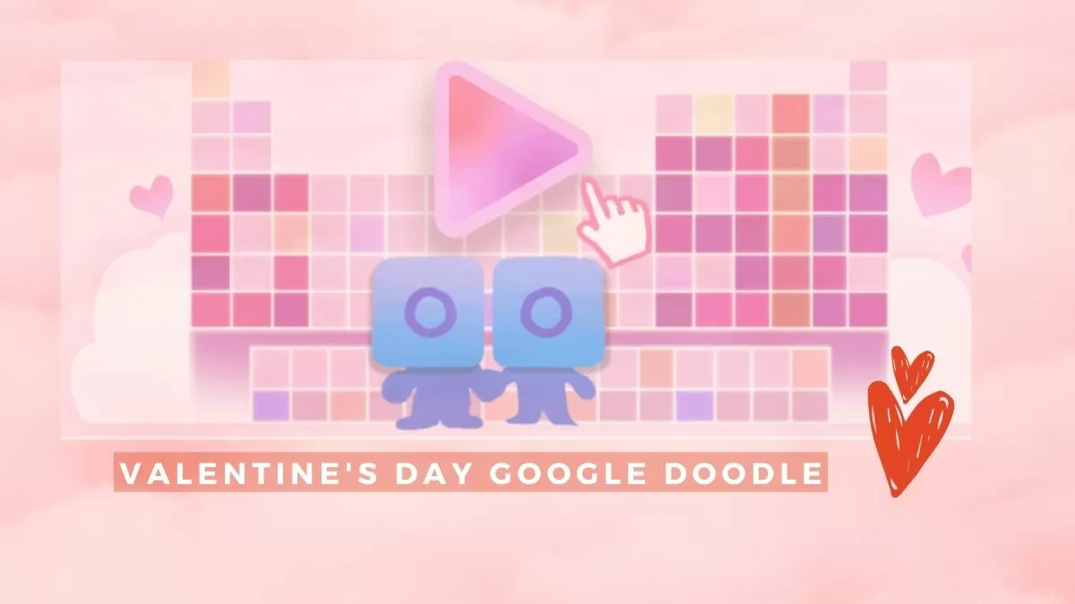 Valentine's Day Google Doodle Game