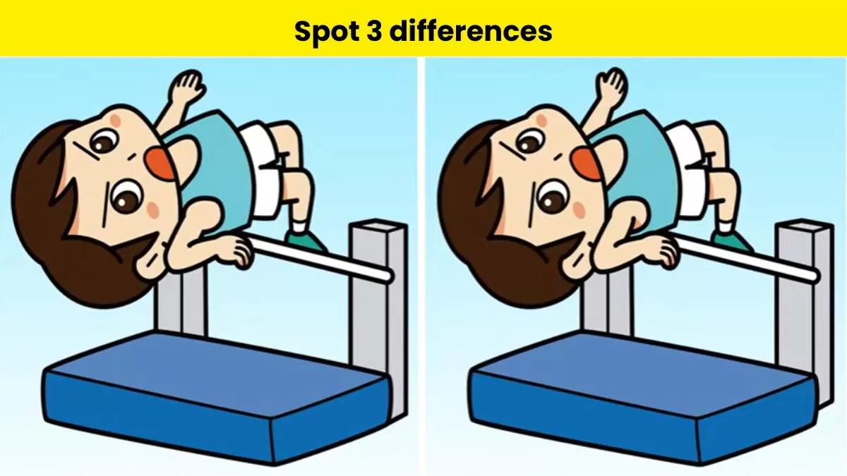 Spot 3 differences in 12 seconds