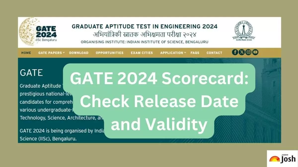 Check out the details of GATE 2024 Scorecard here.