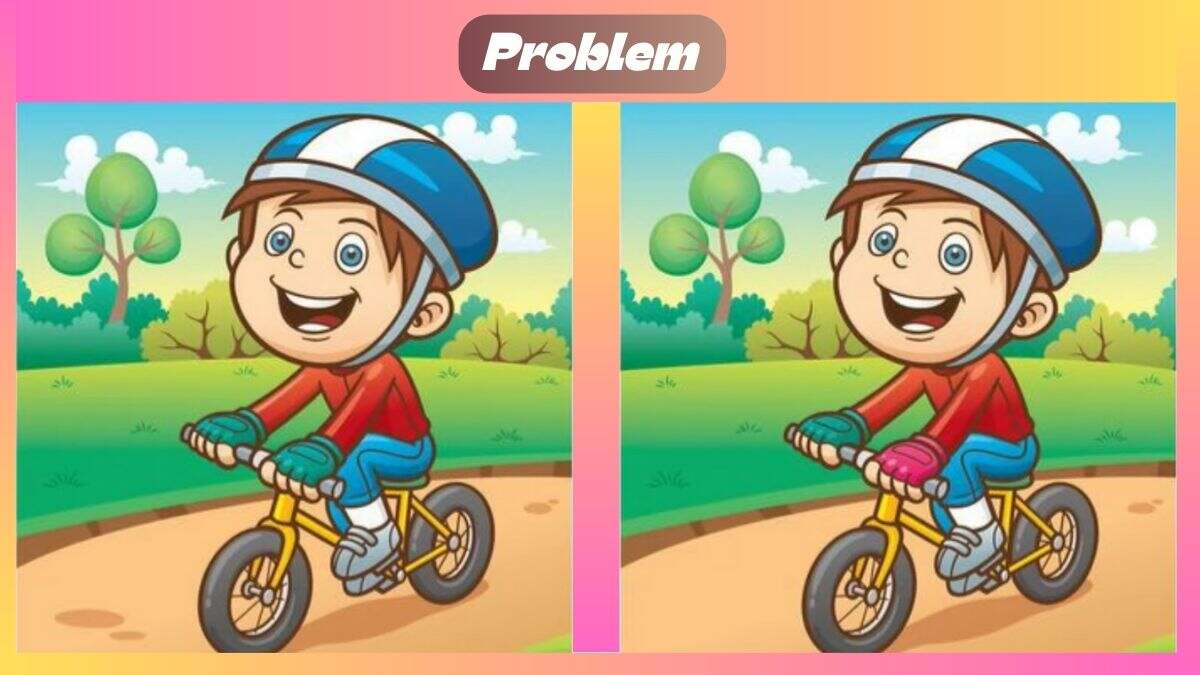 Find 5 Differences In 21 Seconds In Cycling Scene