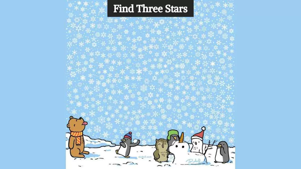 Find three stars