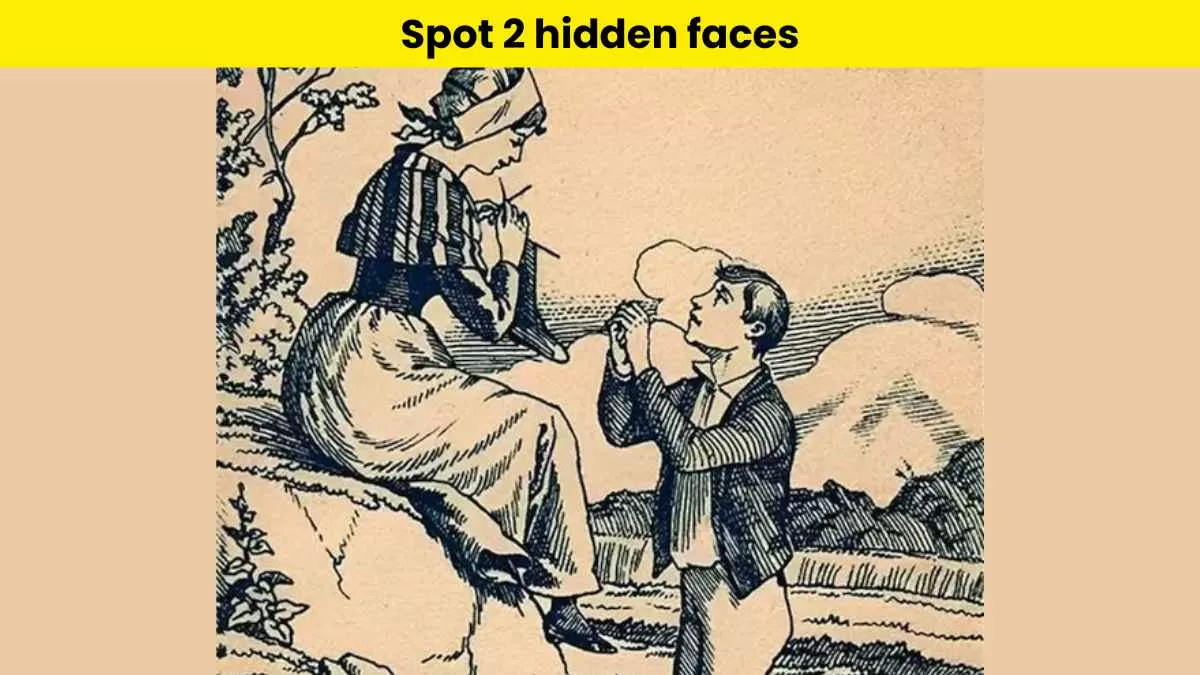 Spot 2 hidden faces in 6 seconds