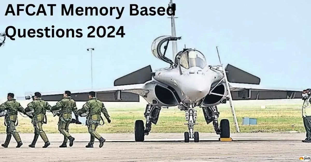 AFCAT 1 Memory Based Questions 2024