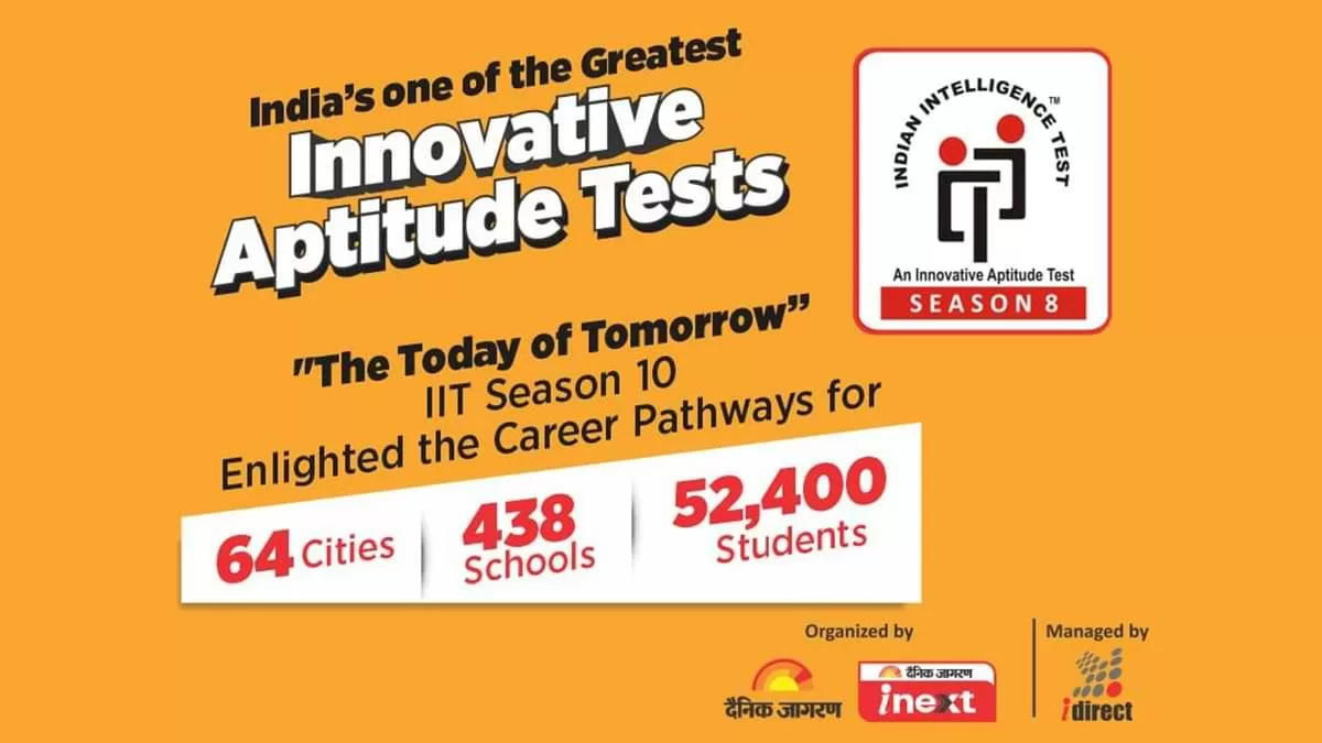 Unveiling Triumphs: Dainik Jagran-inext’s Indian Intelligence Test 10th season ends with huge success