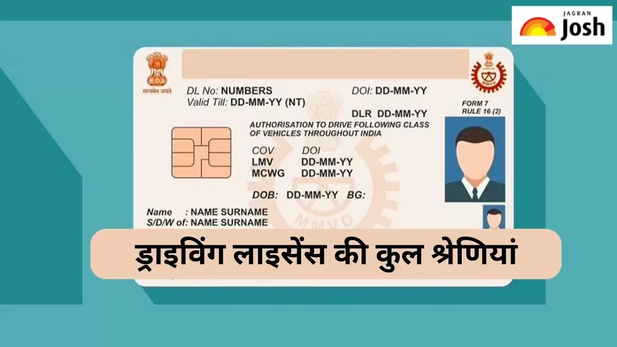 ड्राइविंग लाइसेंस की श्रेणियां