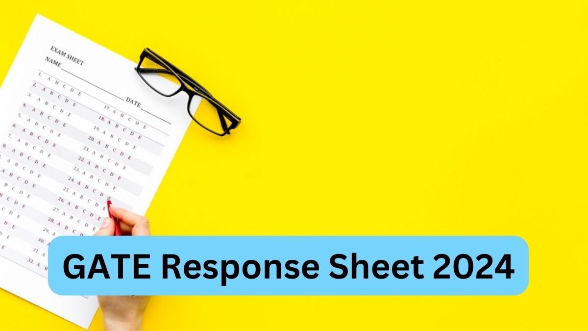 GATE 2024 Response Sheet Out LIVE Updates Download at GATE Login Link