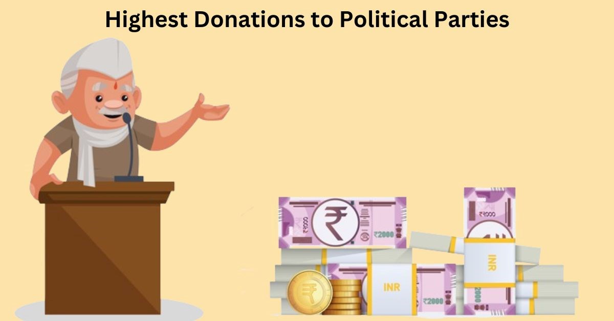  List of National Parties with Highest Donations in 2022-2023: ADR Report