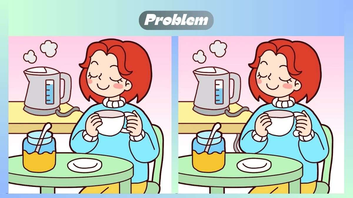 Find 3 Differences In 22 Seconds In Woman Relaxing Scene