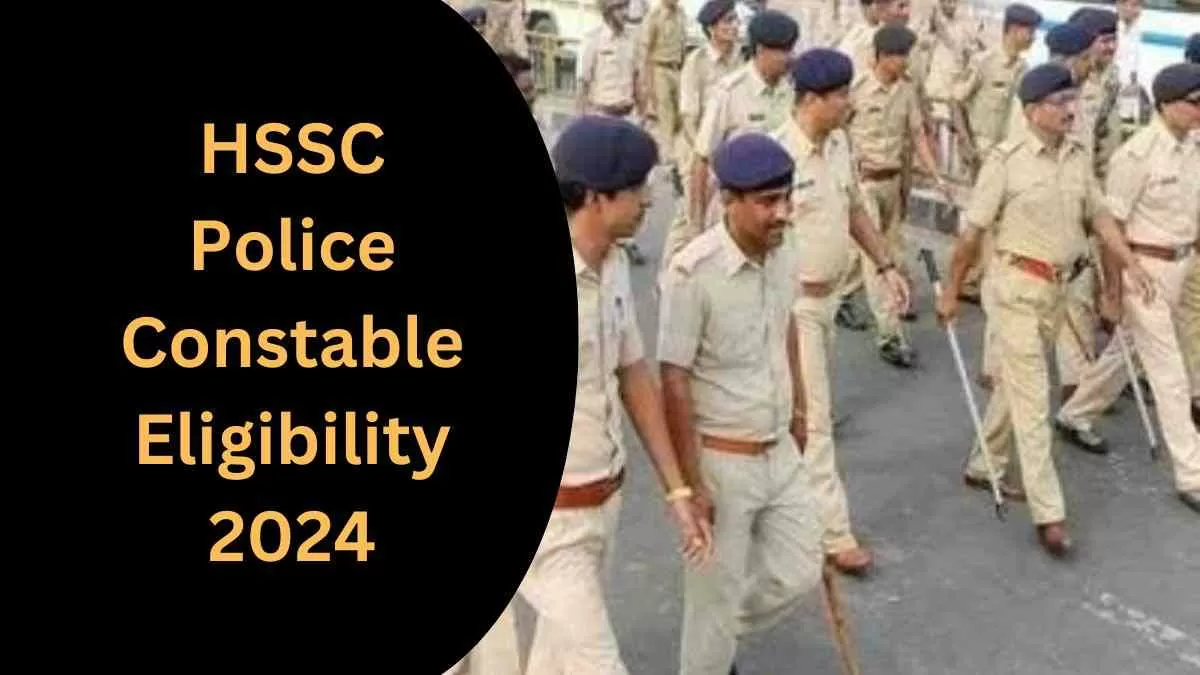 एचएसएससी ने एक आधिकारिक हरियाणा पुलिस कांस्टेबल के लिए पात्रता मानदंड जारी किए हैं। 