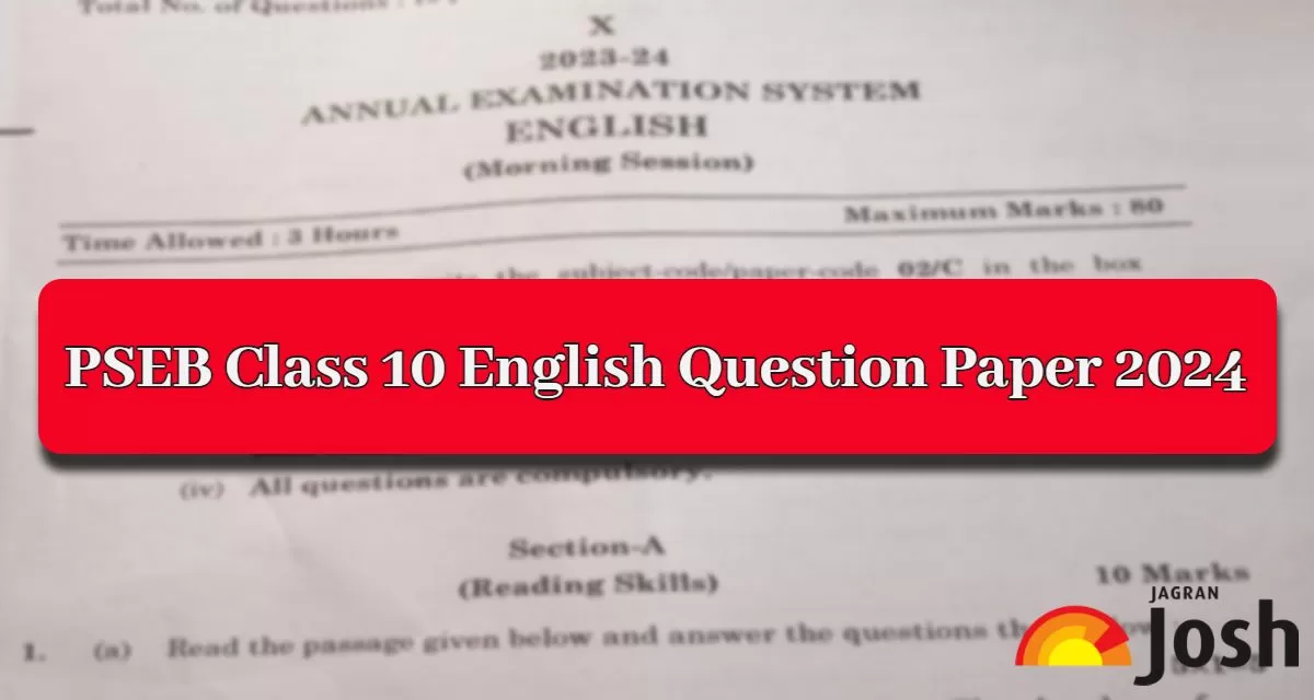 class 10 english half yearly question paper 2024 answer key