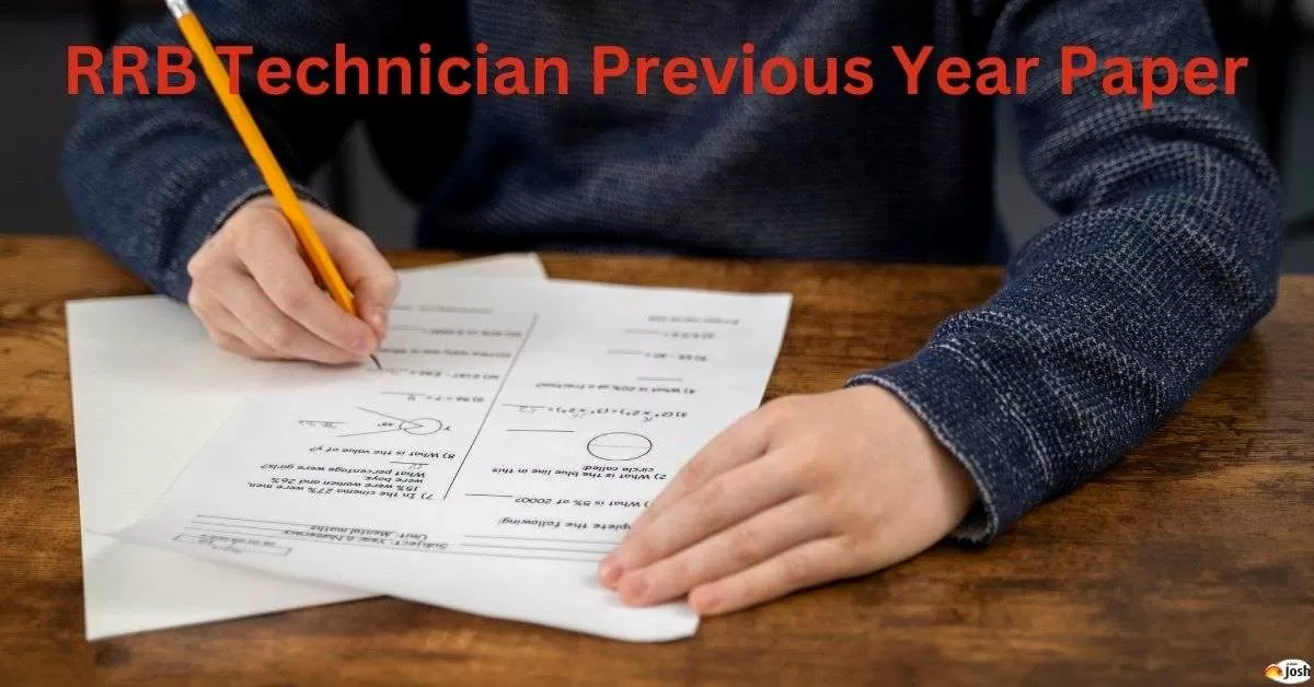 RRB Technician Previous Year Paper