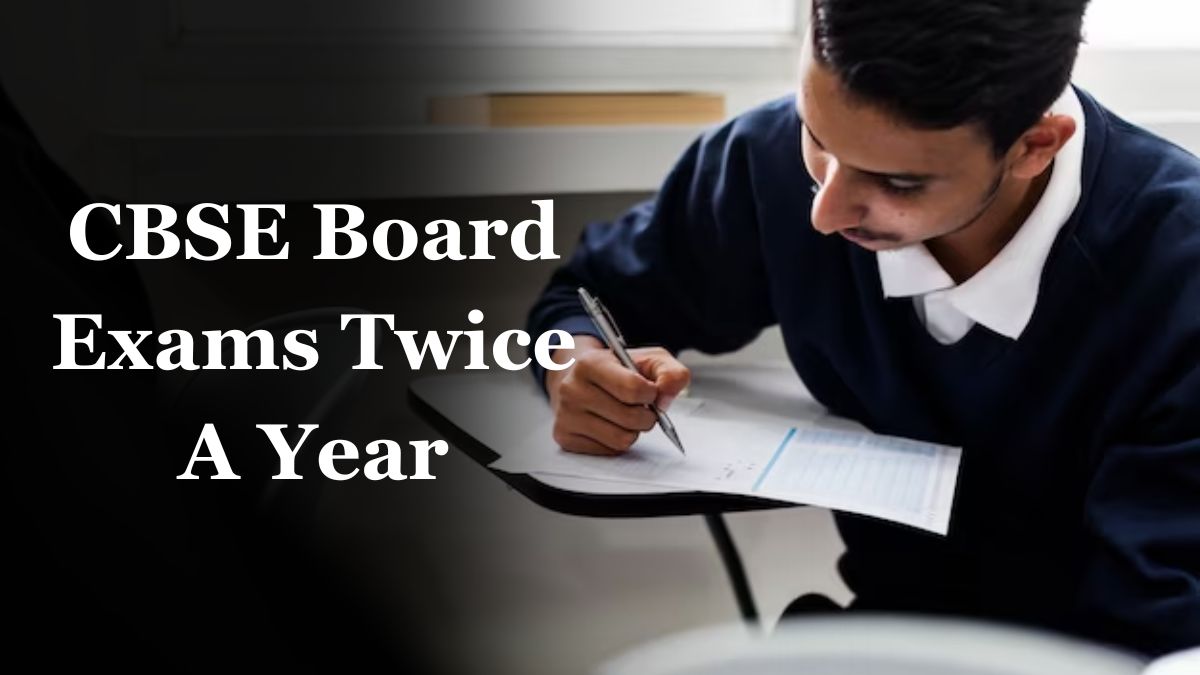 cbse may begin conducting board exams twice a year from 2025