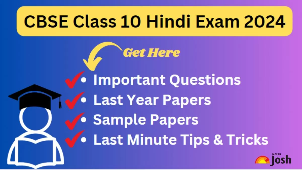Get here CBSE Class 10 hindi important tips questions resources for last minute revision