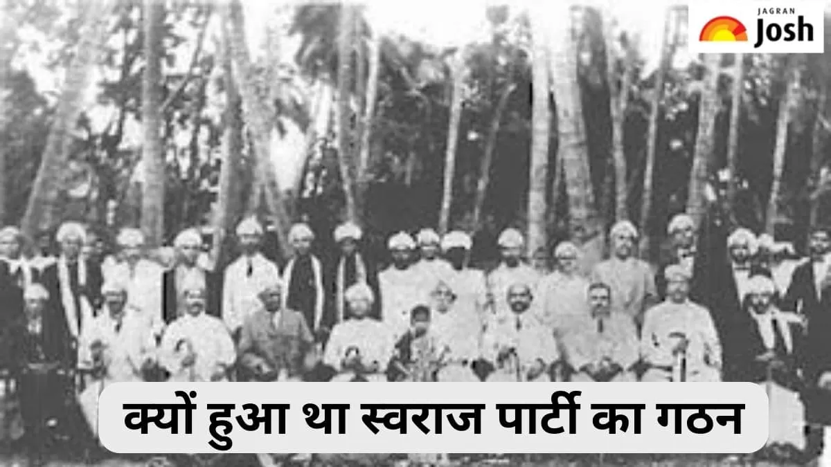 स्वराज पार्टी का गठन
