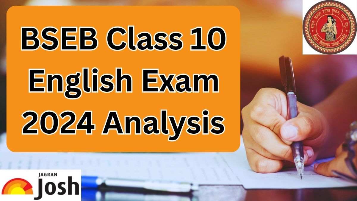 Bihar Board Class 10 English Paper Analysis 2024: Students Feedback, Difficulty Level and Expert Review